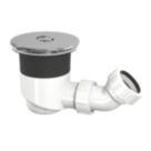 Top-Fix  Shower Waste Chrome 90mm