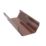 FloPlast RGS3B uPVC Square Gutter Brown 114mm x 3m