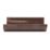 FloPlast RGS3B uPVC Square Gutter Brown 114mm x 3m