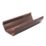 FloPlast RGS3B uPVC Square Gutter Brown 114mm x 3m