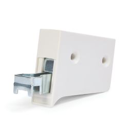 Hardware Solutions Nylon Cabinet Brackets with Mounting Plate 10 Pack