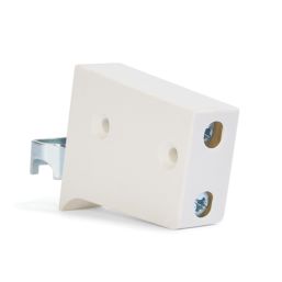 Hardware Solutions Nylon Cabinet Brackets with Mounting Plate 10 Pack