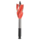 Armeg Wood Beaver Hex Shank 4-Flute Auger Wood Drill Bit 32mm x 165mm