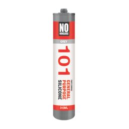No Nonsense 101 General Purpose Silicone Sealant Grey 310ml
