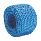 Essentials Twisted Rope Blue 6mm x 20m