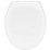 Bemis Ferno Soft-Close with Quick-Release Toilet Seat Thermoset Plastic White