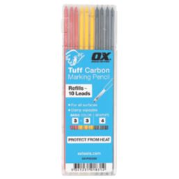 OX  Mixed Colour & Graphite Lead Replacements 10 Pack