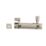 Smith & Locke Necked Door Bolt Satin Nickel 100mm