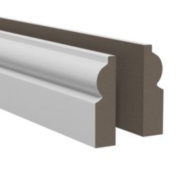 Essentials Primed MDF Torus Architrave 2100mm x 69mm x 18mm 5 Pack