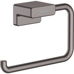 Hansgrohe AddStoris Toilet Roll Holder Brushed Black Chrome