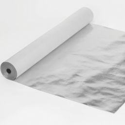 Wallrock Silver Dampstop Wallpaper 675mm x 7.5m