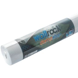 Wallrock Silver Dampstop Wallpaper 675mm x 7.5m
