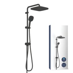Grohe Vitalio Comfort 250 Flex Shower System with Diverter Matt Black