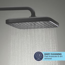 Grohe Vitalio Comfort 250 Flex Shower System with Diverter Matt Black