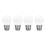 Essentials  B22 Mini Globe LED Light Bulb  470lm 4.2W 4 Pack