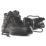 Site Slate Chukka Size 6  Black  Steel Toe Cap Safety Boots