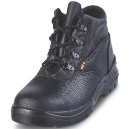 Site Slate    Safety Boots Black Size 6