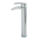 Highlife Bathrooms Coll Chrome 315mm Tall Lever Mono Basin Mixer Tap