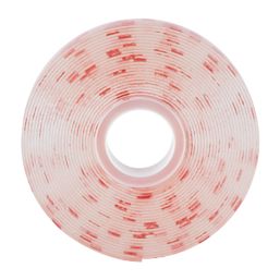 Scotch  Permanent Double-Sided Acrylic Mounting Tape Transparent 5m x 19mm