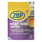 Zep Multi-Task Wipes in Refill Pouch White 300 Pack