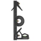 Faithfull Combination Square with Protractor 12" (300mm)