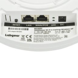 Labgear 60101PI/S AX1800 Dual-Band Ceiling Wireless Access Point