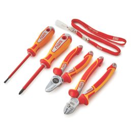 NWS N787 VDE Pliers, Cutters & Screwdriver Set  5 Pieces