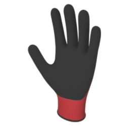 Site  Gloves Red / Black Small