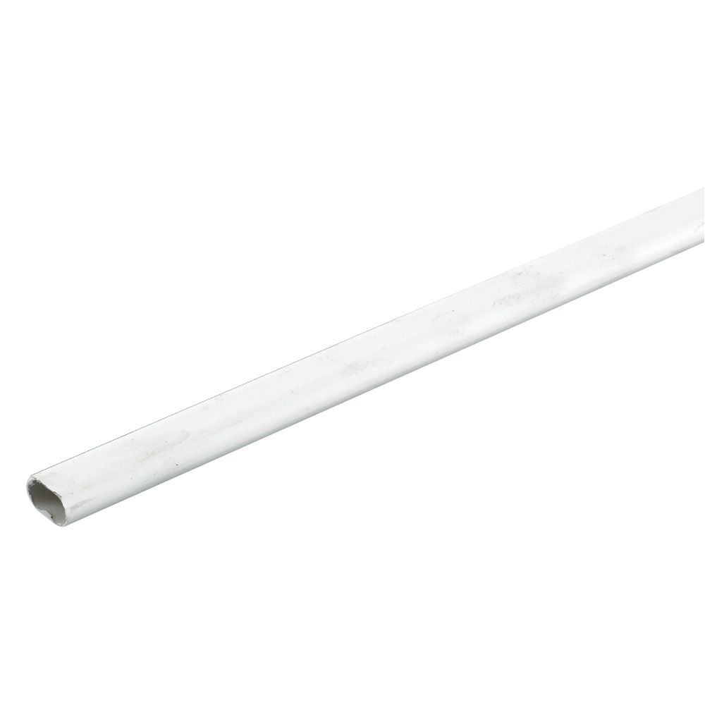 Tower Oval uPVC White Conduit 16mm x 2m Screwfix
