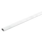 Tower Oval uPVC White Conduit 16mm x 2m