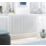 Acova 500mm x 628mm 1703BTU White Horizontal 2 Column Radiator