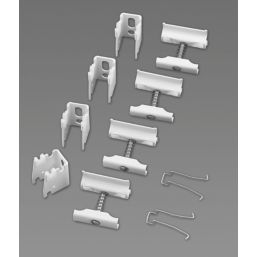 Acova 500mm x 628mm 1703BTU White Horizontal 2 Column Radiator