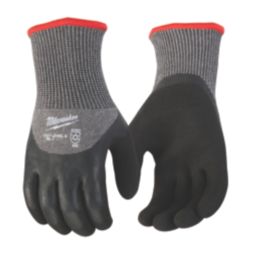 Milwaukee Winter Cut Level 5 Gloves Grey / Black Medium