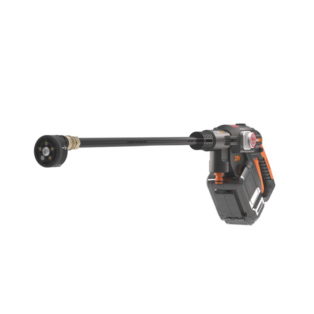 Worx WG633E.9 Nitro BL Hydroshot 56bar 20V Brushless Cordless High Flow Portable Power Cleaner Bare Screwfix