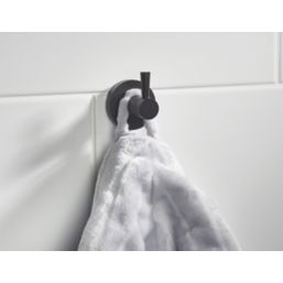 Bristan  Round Robe Hook Black