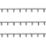 1000 LED Indoor & Outdoor Multi Colour String Christmas Lights 54.95m