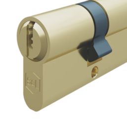 Smith & Locke  6-Pin Cylinder Lock 50-50 (100mm) Brass