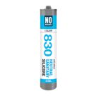 No Nonsense 830 Anti-Mould Neutral Sanitary Silicone Sealant Clear 310ml