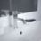 Swirl Melba Chrome 143mm Standard Lever Mono Basin Mixer Tap  With Clicker Waste