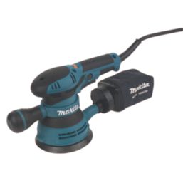 Makita BO5041 1 125mm Electric Random Orbit Sander 110V Screwfix