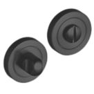 Smith & Locke  Standard Thumbturn Set Matt Black 50mm