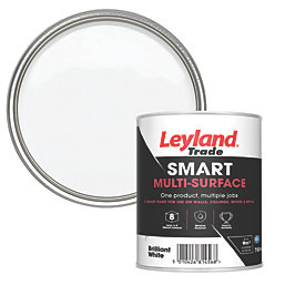 Leyland Trade Smart Eggshell Brilliant White Emulsion Multi-Surface Paint 750ml