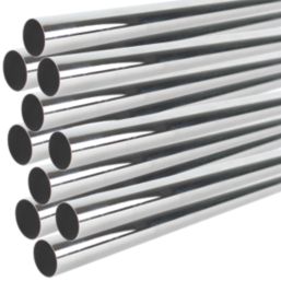 Essentials Tubes Polished Chrome 1220mm x 19mm 10 Pack