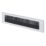 Stormguard Brush Letter Plate Draught Excluder White 338mm x 75mm