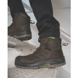 Apache  Size 10  Brown Waterproof  Safety Boots
