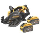 DEWALT DCS577T2-GB 190mm 54V 2 x 6.0Ah Li-Ion XR FlexVolt Brushless Cordless High Torque Circular Saw