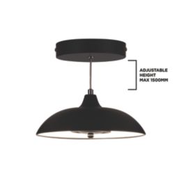 TCP  LED Hanging Pendant Light Black & White 15W 1000lm