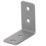 Magnodur Angle Brackets Silver 40mm x 40mm x 20mm 10 Pack