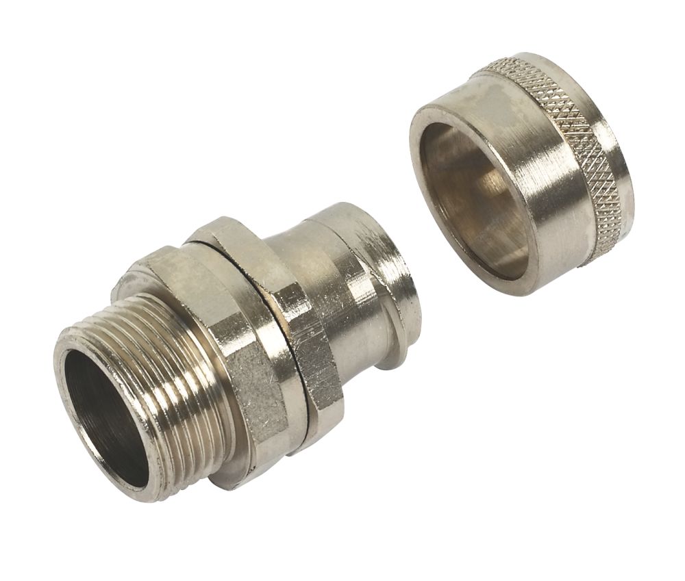Adaptaflex Type B Straight Swivel External Thread Conduit Fittings M25