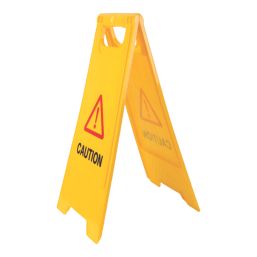 Essentials Caution A-Frame Safety Sign 600mm x 290mm